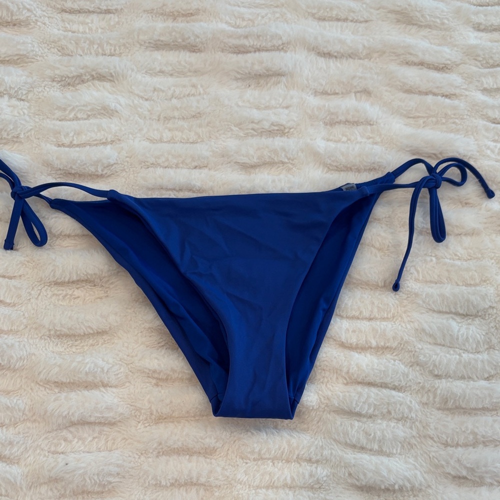 PINK Victoria's Secret Blue Bikini Bottom